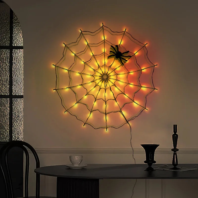 LED Spiderweb & Spider Lights