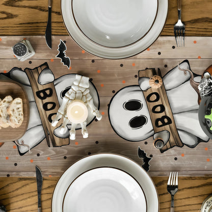 Boo Crew Halloween Table Runner