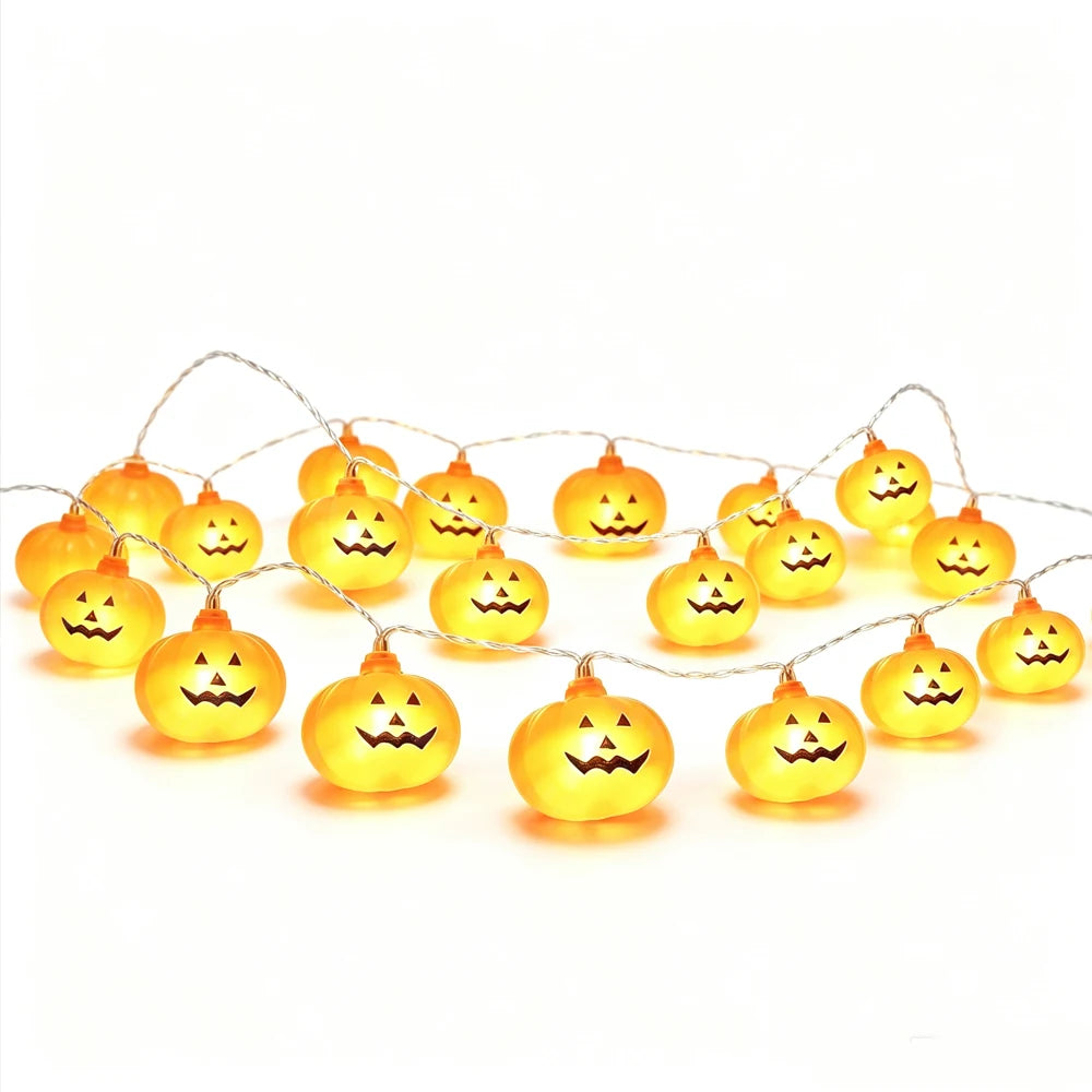 Jack-O-Glow Pumpkin String Lights
