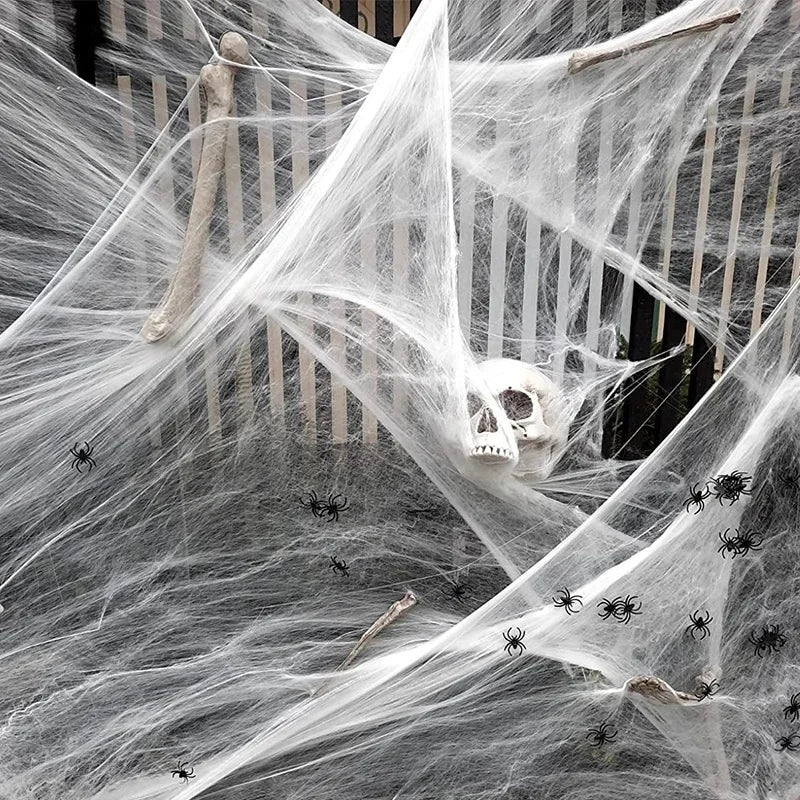 Stretchy Halloween Spiderweb
