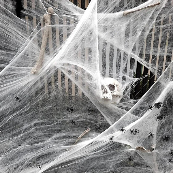 Stretchy Halloween Spiderweb