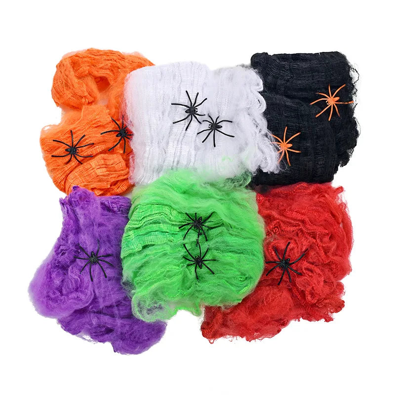 Stretchy Halloween Spiderweb