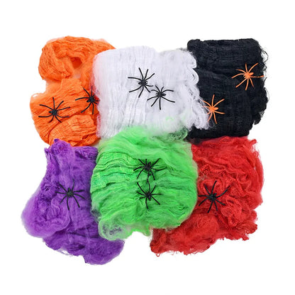 Stretchy Halloween Spiderweb
