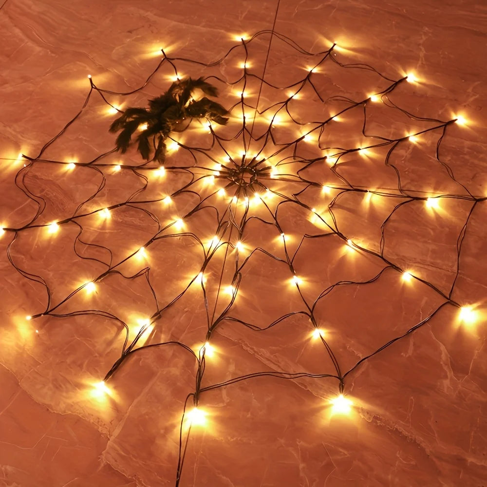 LED Spiderweb & Spider Lights
