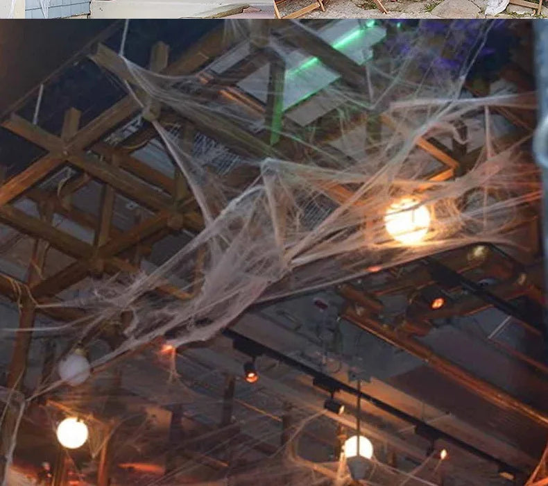 Stretchy Halloween Spiderweb