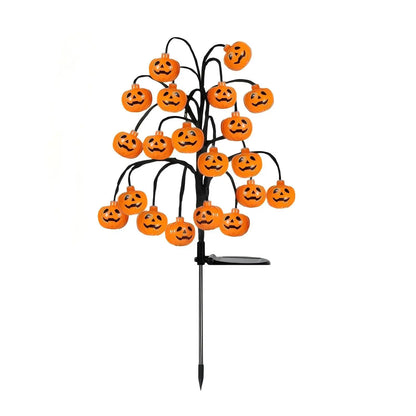 Solar Pumpkin Stake Light