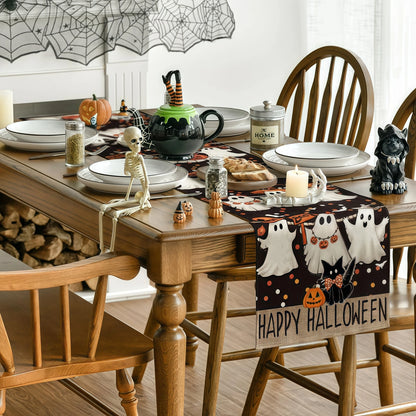 Boo Crew Halloween Table Runner