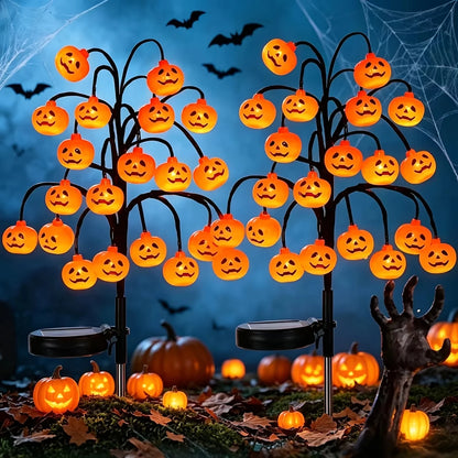 Solar Pumpkin Stake Light