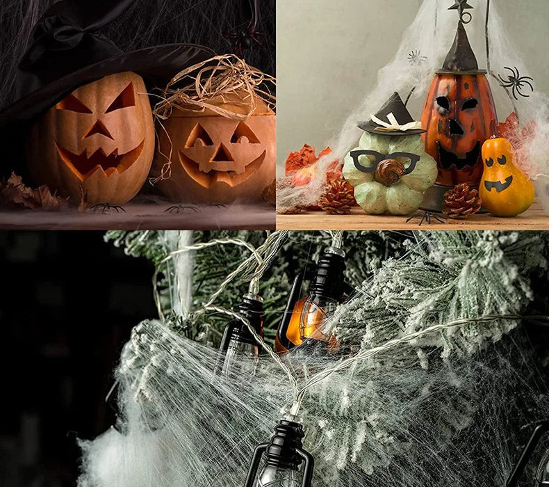 Stretchy Halloween Spiderweb
