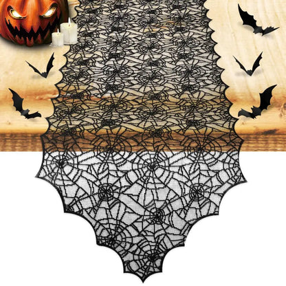 Spiderweb Lace Table Runner
