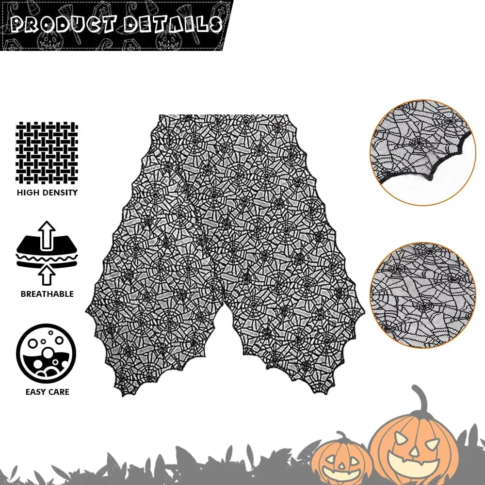 Spiderweb Lace Table Runner